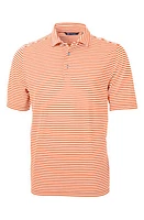 Cutter & Buck Virtue Eco Piqué Stripe Polo at Nordstrom,