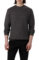 Bugatchi Cable Stitch Merino Wool Sweater at Nordstrom,