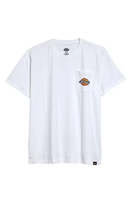 Dickies Logo Pocket Graphic Tee White at Nordstrom,