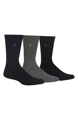 Polo Ralph Lauren 3-Pack Crew Socks in Assorted at Nordstrom