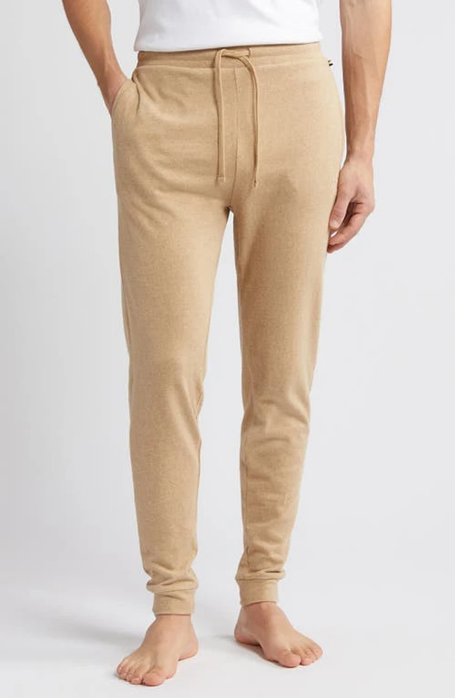 BOSS Jogger Lounge Pants in Medium Beige at Nordstrom, Size Small