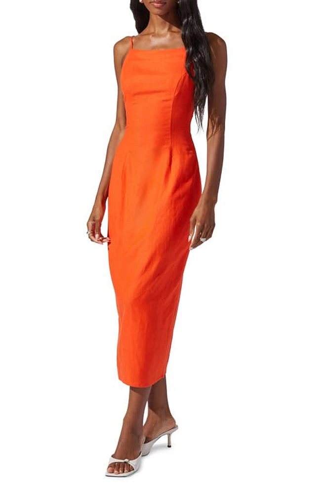 ASTR the Label Open Back Maxi Dress at Nordstrom,