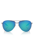 PRADA SPORT 61mm Pilot Sunglasses in Silver at Nordstrom