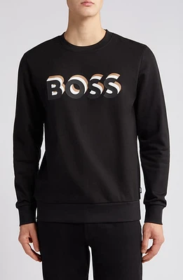 BOSS Soleri Graphic Sweatshirt at Nordstrom