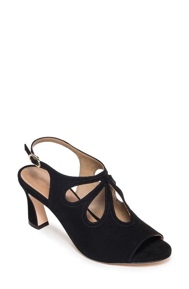 BERNARDO FOOTWEAR Nili Slingback Sandal in Black at Nordstrom, Size 8.5