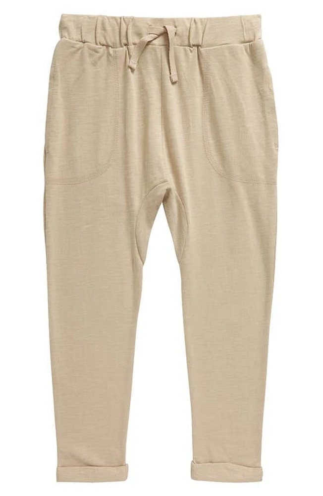 NEXT Kids' Lightweight Cotton Joggers Stone at Nordstrom,