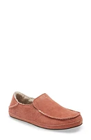 OluKai Nohea Nubuck Slipper Leather at Nordstrom,