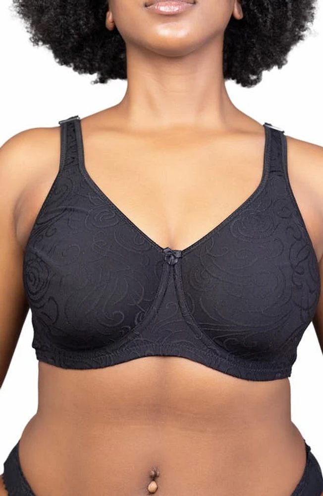 Myya Ruth Underwire Pocketed Mastectomy Bra Black at Nordstrom,