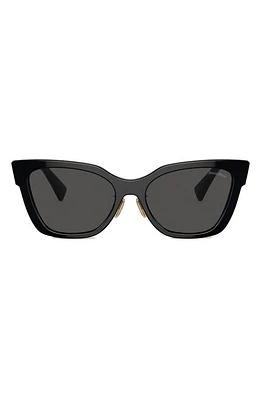 Miu Miu 56mm Square Sunglasses in Black at Nordstrom