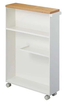 Yamazaki Tower Slim Rolling Bathroom Cabinet in White at Nordstrom