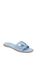 Valentino Garavani VLOGO Cutout Slide Sandal Brass at Nordstrom,