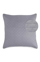 BedVoyage Quilted Euro Sham in Platinum at Nordstrom