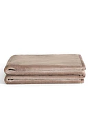 UnHide Lil' Marsh Traveller Plush Blanket in Mocha Shar-Pei at Nordstrom, Size Throw