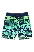 Volcom Kids' Uproar Mod Board Shorts Electric Green at Nordstrom,