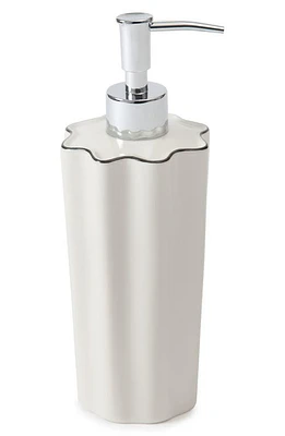 Kassatex Le Marais Porcelain Lotion Dispenser in White/Black at Nordstrom