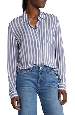 Rails Josephine Print Button-Up Shirt Turin Stripe at Nordstrom,