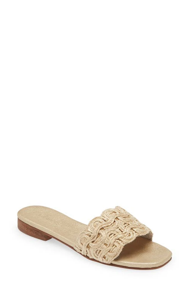 Kaanas Nash Slide Sandal Gold at Nordstrom,