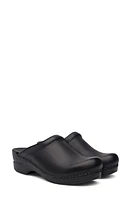 Dansko 'Sonja' Oiled Leather Clog Black Cabrio at Nordstrom,