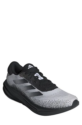 adidas Supernova Stride Running Shoe Black/Black/Black at Nordstrom