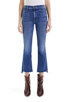 MOTHER The Insider Step Hem Crop Bootcut Jeans at Nordstrom,