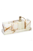 Bey-Berk 5-Piece Marble Vanity Set in Ivory at Nordstrom