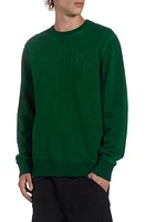 Golden Goose Journey Crewneck Sweatshirt Green Jacket at Nordstrom,