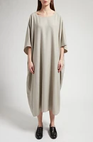 The Row Isora Cashmere Cocoon Dress Doeskin Beige at Nordstrom,