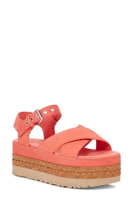 UGG(r) Aubrey Ankle Strap Platform Sandal at Nordstrom,