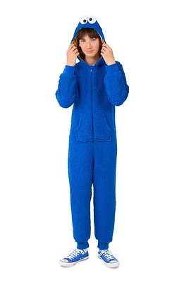 OppoSuits Kids' Sesame Street Cookie Monster Jumpsuit Blue at Nordstrom,