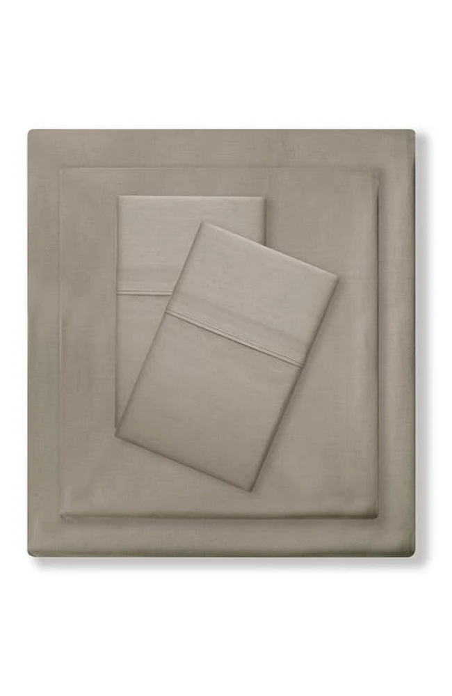 Nate Home by Nate Berkus Signature 400-Thread Count Percale Sheet Set in Sandstone (Khaki) at Nordstrom