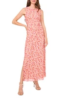 halogen(r) Printed Mesh Maxi Skirt Seashell Pink at Nordstrom,