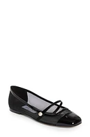 Jimmy Choo Elisa Mesh Flat Black/Black at Nordstrom,