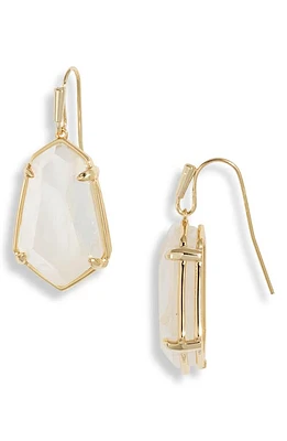 Kendra Scott Alexandria Drop Earrings in Gold Iridescent Clear at Nordstrom