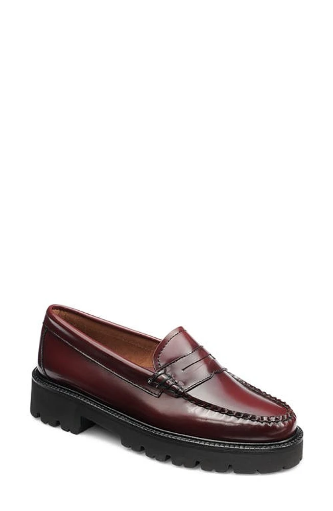 G. H.BASS Whitney Super Lug Sole Penny Loafer at Nordstrom,