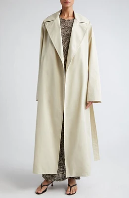 Róhe Water Repellent Cotton Trench Coat Sand at Nordstrom, Us