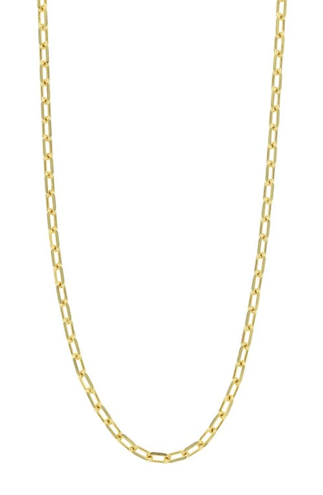 Bony Levy Ofira 14K Gold Mini Paper Clip Chain Necklace in 14K Yellow Gold at Nordstrom, Size 20