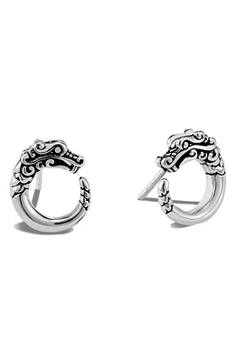 John Hardy Legends Naga Stud Earrings in Silver at Nordstrom