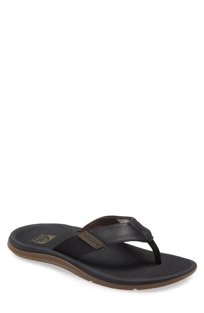 Reef Santa Ana Flip Flop Black at Nordstrom,