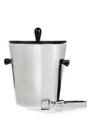 Nambé Circa Ice Bucket & Tongs in Silver at Nordstrom