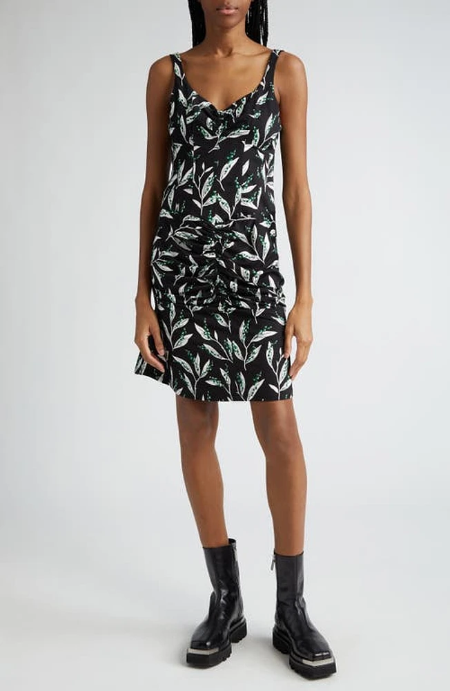 Rabanne Lily of the Valley Print Corset Dress Muguet Noir at Nordstrom, Us