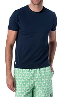 Tom & Teddy Rashguard Tee in Deep Blue at Nordstrom, Size Medium