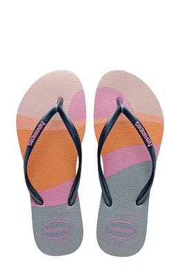 Havaianas Slim Palette Flip Flop Peony Rose at Nordstrom,