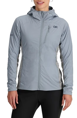 Outdoor Research Deviator Zip Hoodie Slate/Grey Heather at Nordstrom,