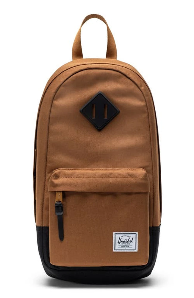 Herschel Supply Co. Heritage Shoulder Bag in Rubber/Black at Nordstrom