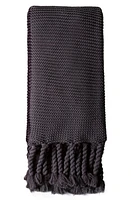 Pom Pom at Home Trestles Oversize Throw Blanket in Midnight at Nordstrom