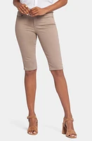 NYDJ Side Slit Capri Bike Shorts Saddlewood at Nordstrom,