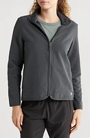 Free Fly Grid Bonded Fleece Zip Jacket at Nordstrom,