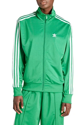 adidas Firebird Recycled Polyester Track Jacket Green at Nordstrom,