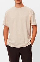 Les Deux Logo Embroidered Recycled Cotton Blend T-Shirt at Nordstrom,