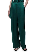 Simkhai Kyra Wide Leg Pants Emerald at Nordstrom,